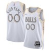 Dres Chicago Bulls Prilagođeni Nike 2024-25 City Edition Bijela Swingman